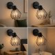 Kinkiet LED Czarny Diament Regulowany 35W 3