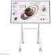 NEOMOUNTS MOVE Go Flip Rotational Mobile Floor Stand for Samsung Flip 139,7cm 55Zoll - 165,1cm 65Zoll fast install height adjustable 3