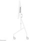 NEOMOUNTS MOVE Go Flip Rotational Mobile Floor Stand for Samsung Flip 139,7cm 55Zoll - 165,1cm 65Zoll fast install height adjustable 5