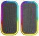 Mars Gaming MSOM USB DSP Stereo PC Speakers 20W / RGB / Bluetooth 5.3 1