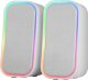Mars Gaming MSOMW USB DSP Stereo PC Speakers 20W / RGB / Bluetooth 5.3 3