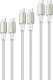 Kabel USB 4smarts USB-C - USB-C 3 m Biały (540656) 1
