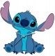 Zegar Ścienny Na Ścianę Duży Xl 50x50cm Dla Dziecka Dzieci / Lilo I Stitch / Las3069 1
