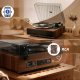 1 by ONE Gramofon z wbudowanym głośnikiem Bluetooth 33/45 obr/min 6