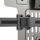 H100-FP Ergonomiczny uchwyt biurkowy do laptopa / monitora Regulacja 3D 5