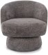 Fotel obrotowy wypoczynkowy COSMIC RAVEN szary 3