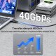 Unitek przewód USB-C 4.0 PD 100W 40 Gbps 8K 2 m 12