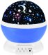 Projektor Gwiazd Obrotowy 360 LED Lampka Nocna Niebieski LEAN Toys 2