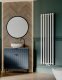 GRŁ-G/AP-1500X422-C / AQUAFORM / ASAMI-PLUS / GRZEJNIK ŁAZIENKOWY PIONOWY 1500X422 CZARNY Z WIESZAKAMI 682W / PRZY.DOL. 50MM / AQ.802-322415 3