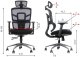 Fotel biurowy TREX czarny/aluminium STEMA 15