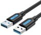 Kabel USB Vention USB-A - USB-A 2 m Czarny (CONBH) 1