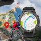 ZEGAREK SMARTWATCH MĘSKI WODOODPORNY ROZMOWY MENU PL SPORT GPS SMART WATCH 11