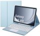 Etui z klawiaturą Bluetooth touchpad do Samsung Galaxy Tab A9 8.7 CFX110 (Niebieskie) 1