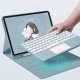 Etui z klawiaturą Bluetooth touchpad do iPad Air 13 Gen6 (Niebieskie) 8