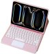 Etui z klawiaturą Bluetooth touchpad do iPad Pro 11 Gen5 (Różowe) 1