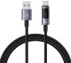 Kabel USB Usams USB-A - USB-C 1.2 m Czarny 1