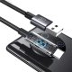 Kabel USB Usams USB-A - USB-C 1.2 m Czarny 3