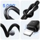 Kabel USB Usams USB-A - Lightning 2 m Biały 8