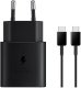 Ładowarka sieciowa 25W Samsung Fast Turbo EP-TA800 + kabel USB typ C ORYG 1