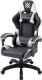 FOTEL DEFENDER COMPANION BIAŁO-CZARNY GAMING 4