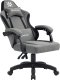 FOTEL DEFENDER LUMEN SZARO-CZARNY GAMING 3