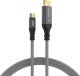 Kabel USB EFB Elektronik USB-HDMI-00001 adapter kablowy 1,8 m USB Type-C Czarny, Szary 1