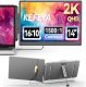 KEFEYA S1 PRO MAX Przenośny monitor 2K 14" IPS USB-C/HDMI 2160x1440 LCD 1