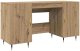 Biurko vidaXL Dąb Artisan 140 cm x 50 cm 2