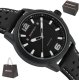 Zegarek Perfect Zegarek Perfect W146-07 męski perforowany pasek 44 mm . 7