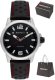 Zegarek Perfect Zegarek Perfect W146-02 męski perforowany pasek 44 mm . 1