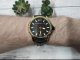 Zegarek Perfect Zegarek Perfect W146-04 męski perforowany pasek 44 mm . 3