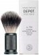 Depot , Accessories No. 734 Vintage, Artificial Fiber, Face Shaving Brush, Anthracite Metal For Men 2