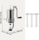 Nadziewarka do kiełbasy maszynka do kiełbas szpryca 1,5L 8