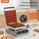 Gofrownica Vevor Gofrownica do Poffertjes holenderskich naleśników naleśnikarka 25 szt 1700W 2