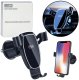 Uchwyt Samochodowy Grawitacyjny Na Telefon Do Kratki Wentylacyjnej Czarny 1