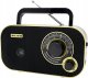 77-542# Radio przenośne analogowe am/fm blow ra12 czarno-złote 4