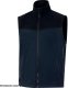 GILLI - CIEPŁA POLAROWA KAMIZELKA POLIESTER 280 g/m2 - granatowo-czarny S 1