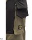 AISP - TRAIL spodnie do pasa 4WAY stretch podwójne potrójne szwy szyte mocną nicią 280 g/m2 wzmocnione mkieszenie na komórkę - khaki 110 33