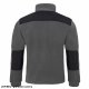 FLRA 340 - bluza polarowa unisex, gruba posiada bardzo dobre właściwości cieplne - pomarańczowo-czarny 2XL 52