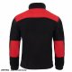 FLRA 340 - bluza polarowa unisex, gruba posiada bardzo dobre właściwości cieplne - pomarańczowo-czarny 2XL 53