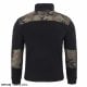 FLRA 340 - bluza polarowa unisex, gruba posiada bardzo dobre właściwości cieplne - pomarańczowo-czarny 2XL 64