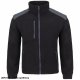 FLRA 340 - bluza polarowa unisex, gruba posiada bardzo dobre właściwości cieplne - piaskowo-czarny 2XL 21