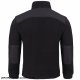 FLRA 340 - bluza polarowa unisex, gruba posiada bardzo dobre właściwości cieplne - piaskowo-czarny 2XL 49