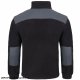 FLRA 340 - bluza polarowa unisex, gruba posiada bardzo dobre właściwości cieplne - piaskowo-czarny 2XL 56