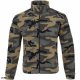 FLRA 340 - bluza polarowa unisex, gruba posiada bardzo dobre właściwości cieplne - piaskowo-czarny 2XL 68