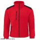 FLRA 340 - bluza polarowa unisex, gruba posiada bardzo dobre właściwości cieplne - jasno szaro-czarny 2XL 15
