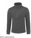 FLRA 340 - bluza polarowa unisex, gruba posiada bardzo dobre właściwości cieplne - jasno szaro-czarny 2XL 20