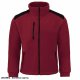 FLRA 340 - bluza polarowa unisex, gruba posiada bardzo dobre właściwości cieplne - jasno szaro-czarny 2XL 22