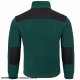 FLRA 340 - bluza polarowa unisex, gruba posiada bardzo dobre właściwości cieplne - jasno szaro-czarny 2XL 41