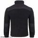FLRA 340 - bluza polarowa unisex, gruba posiada bardzo dobre właściwości cieplne - jasno szaro-czarny 2XL 45